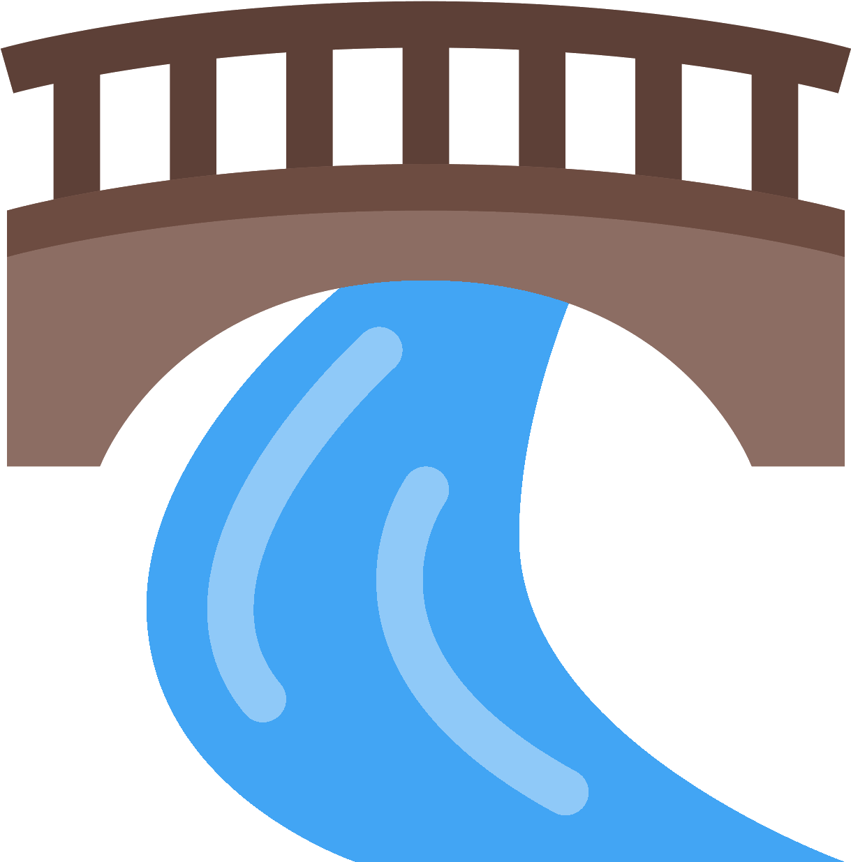 Computer Icons Pedestrian Clip Art - Bridge (1600x1600)