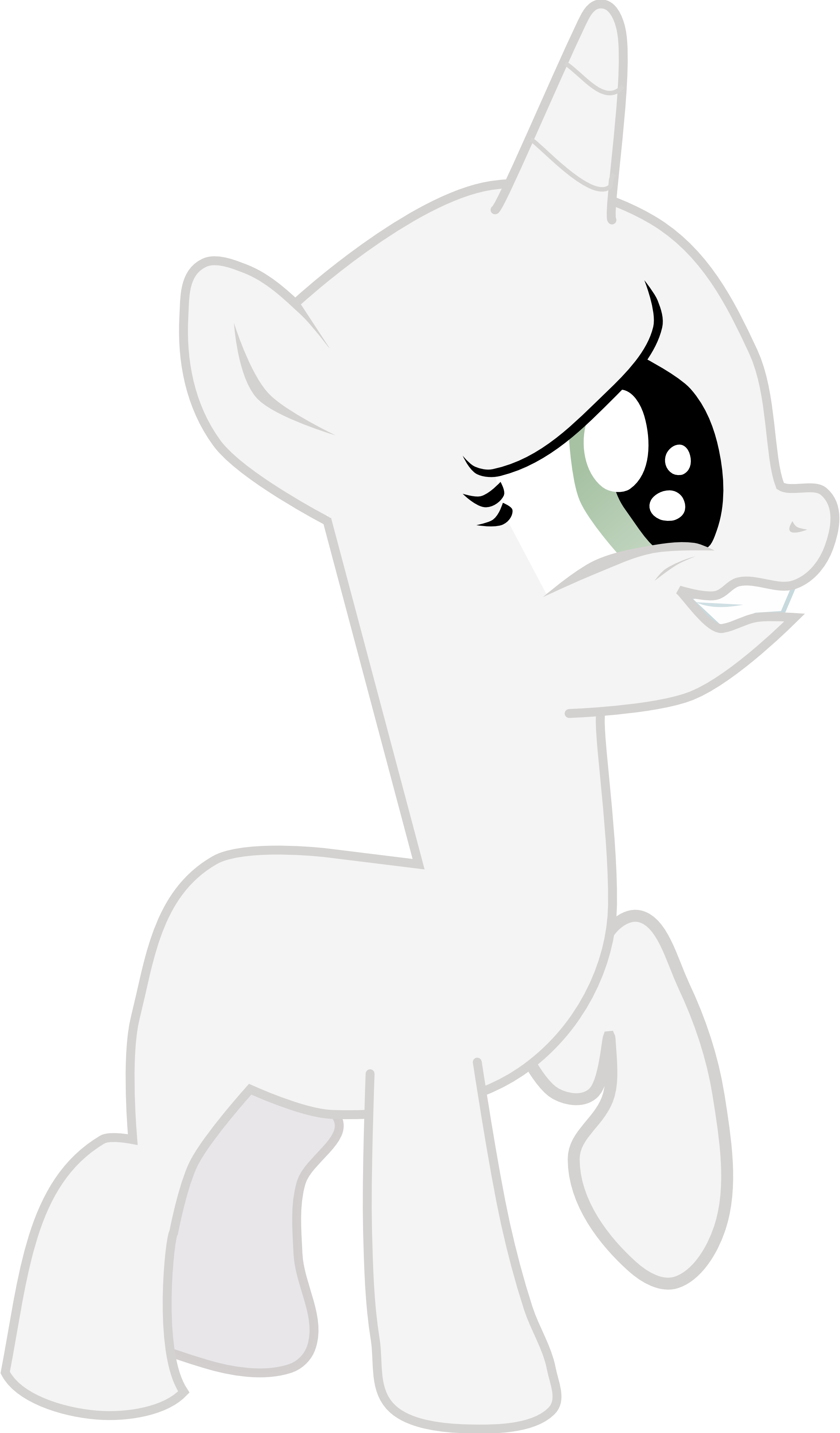 Mlp Unicorn Base Vector By Pintara - Unicorn (2258x3849)