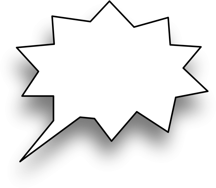 Spiky Speech Bubble (800x693)