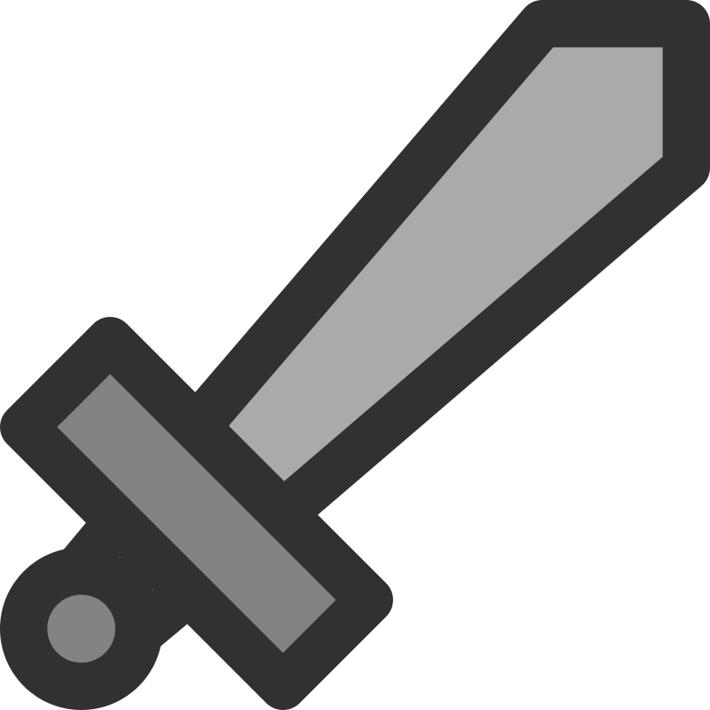 Sword Clipart (800x800)