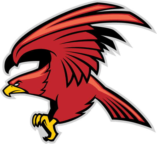Wing - Red Eagle Mascot (600x567)