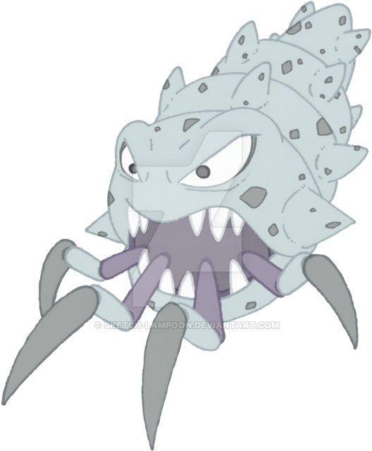 Slowbro's Tail Detached - Sketch (600x725)
