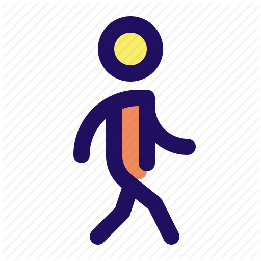 Moves Clipart Walking - Walking (512x512)