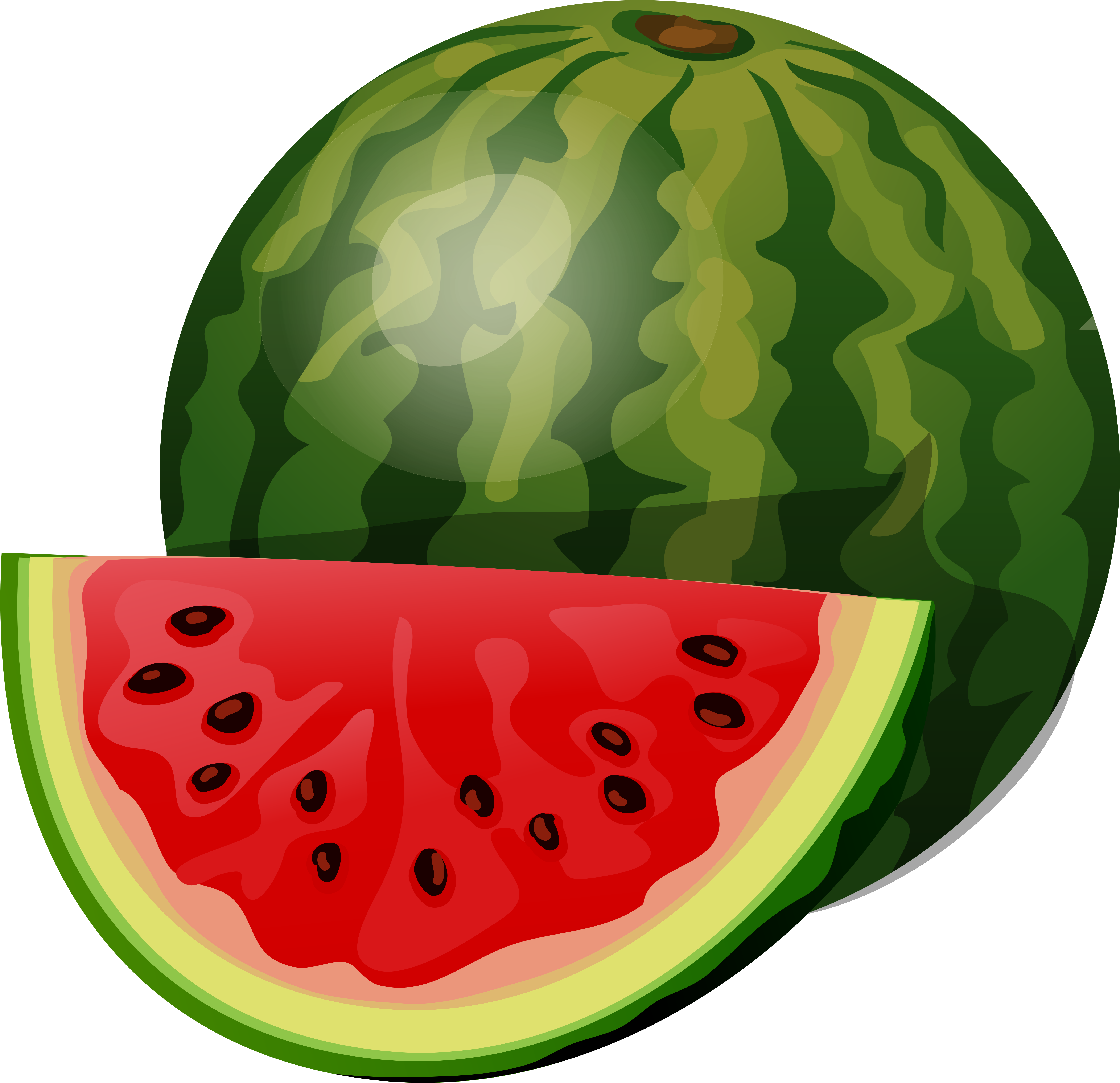Fes - Sandia Clipart (5629x5252)