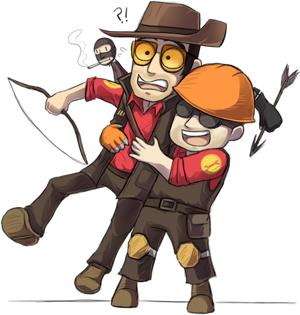 Picture - Tf2 Chibi Sniper (620x700)