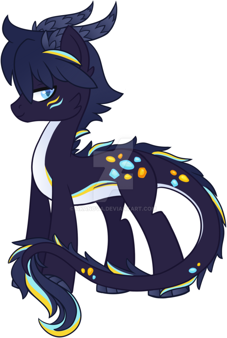 Dragon Pony Auction - Cartoon (736x1085)