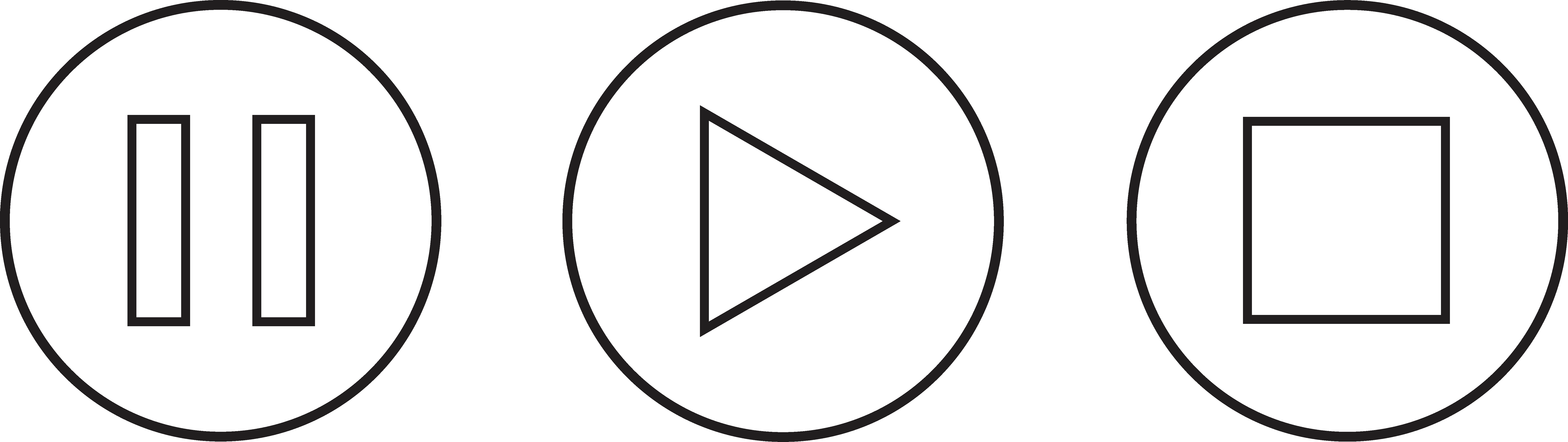 Play Pause Stop Buttons (7357x2073)