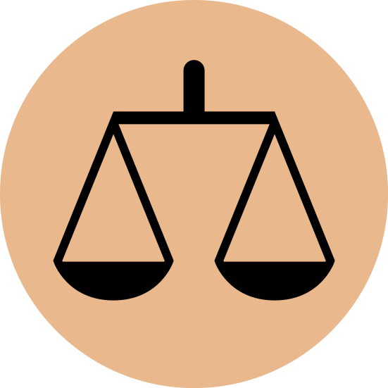 Scale Icon Orange - Wikimedia Commons (551x551)