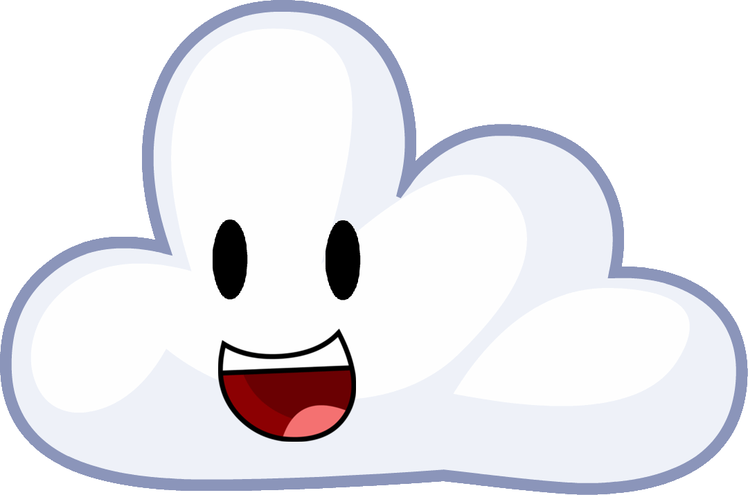 New Cloudy - Bfdi Cloudy (1080x715)
