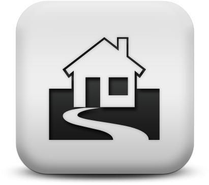 Square Home Button Icon (512x512)