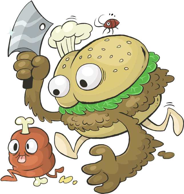 Cahtch A Meat By Scythemantis - Bogleech Meat (657x700)