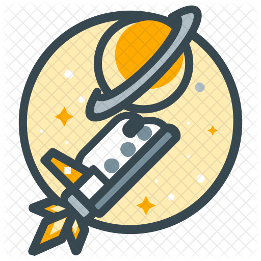 Rocket Icon - Emblem (512x512)