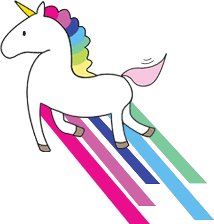 Unicorn Gif Transparent Background (500x500)