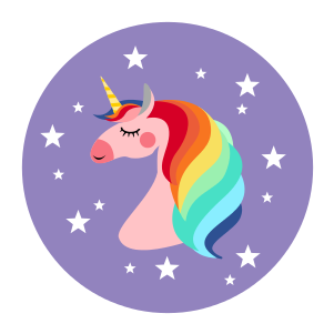 Unicorn - Unicorn Label (800x800)