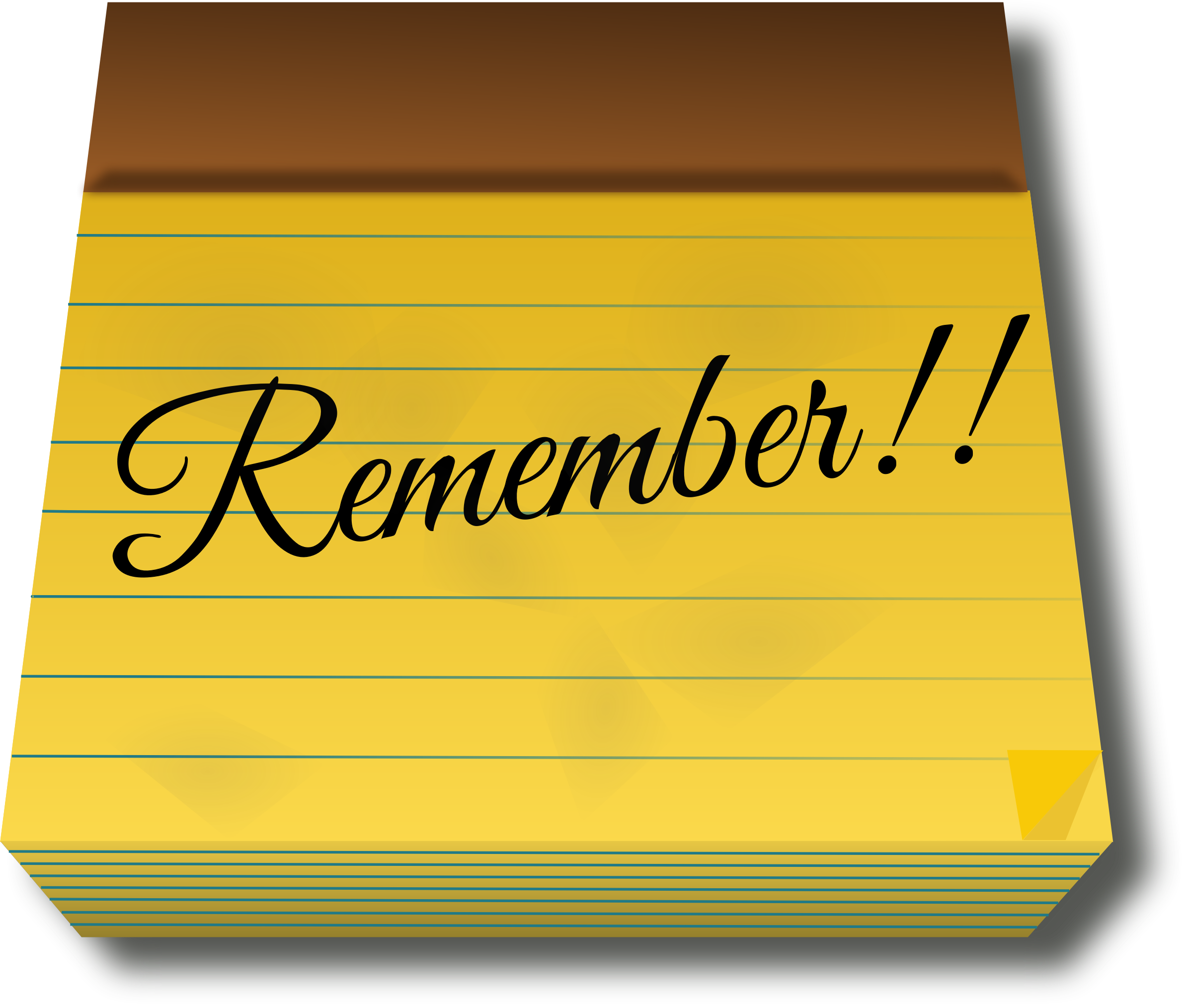 Medium Image - Remember Clipart (2379x2021)