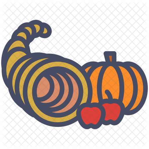Cornucopia Icon - Illustration (512x512)
