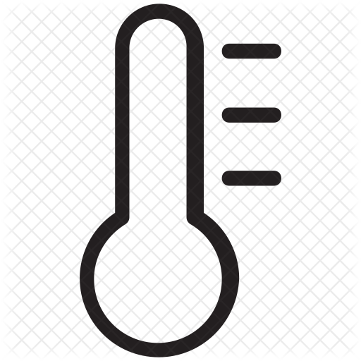 Thermometer Icon - Sign (512x512)