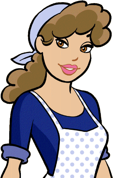 Meisje4 - Cartoon (411x596)