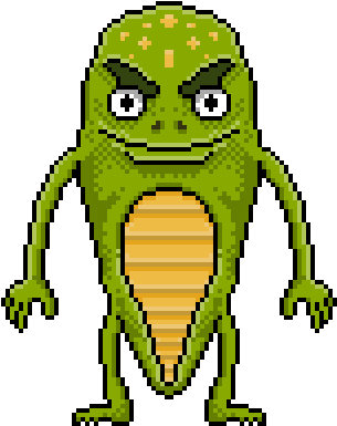 Corn-lizard - True Frog (400x400)