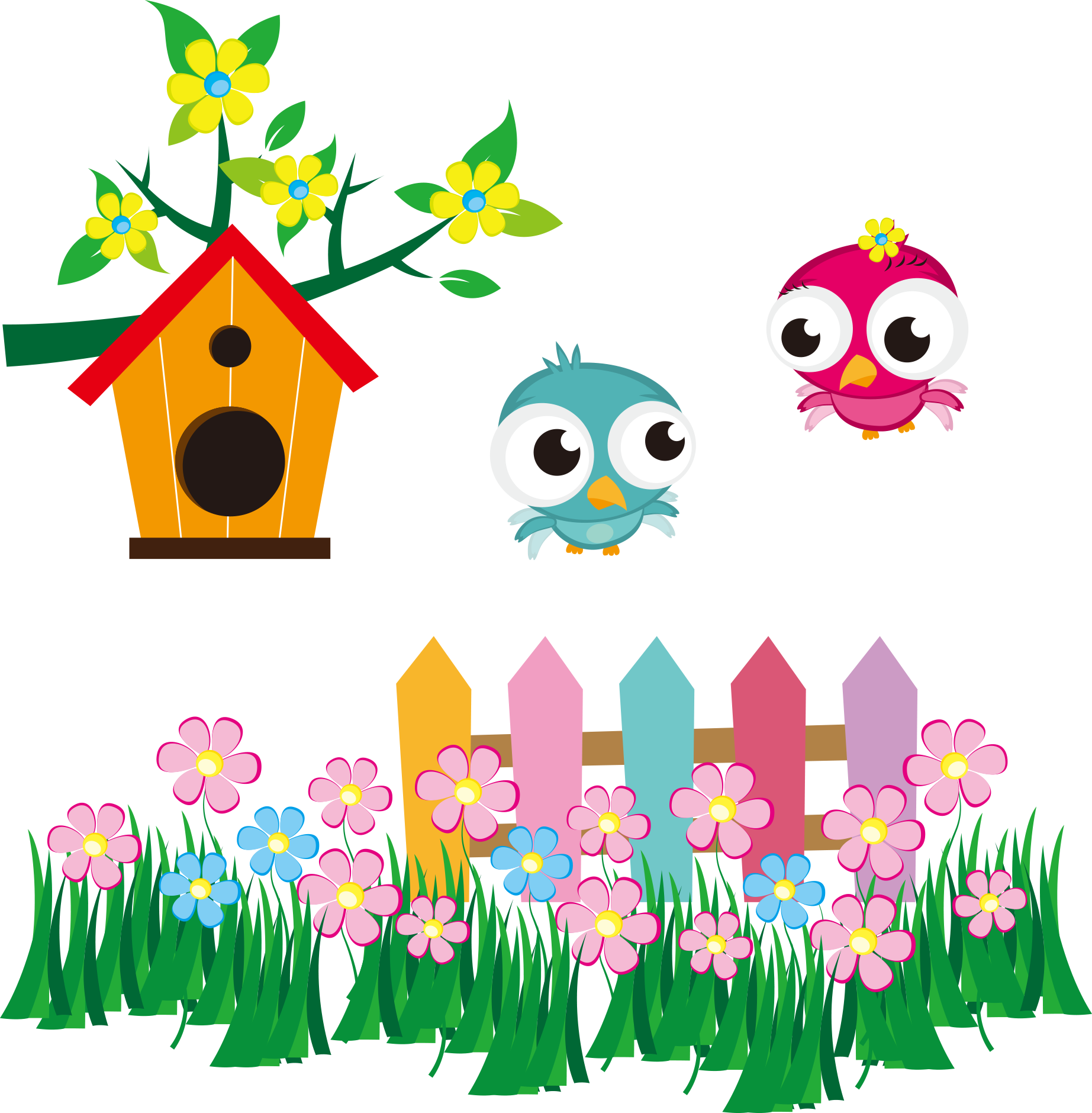 Bird Clip Art - Clip Art (1845x1880)