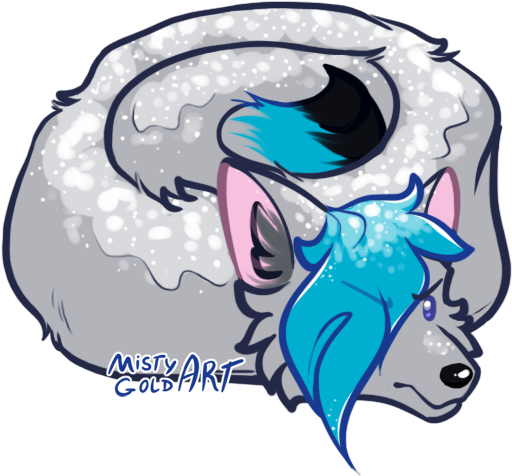 Grumpy Cinnamon Roll By Mistygoldart - Illustration (700x564)