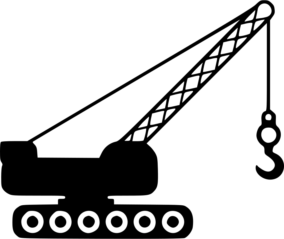 Crane Comments - Crane Clipart Png (980x824)