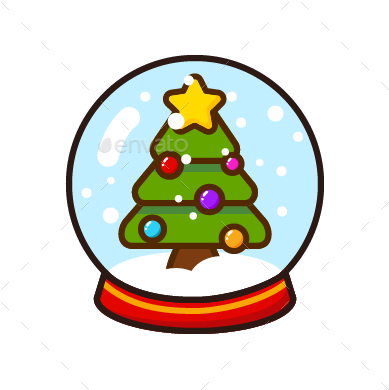 Christmas Icons Set - Smiley Face (400x400)