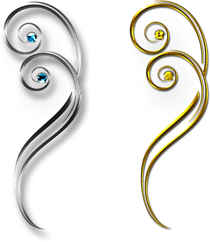 Silver Decoration Png (900x900)