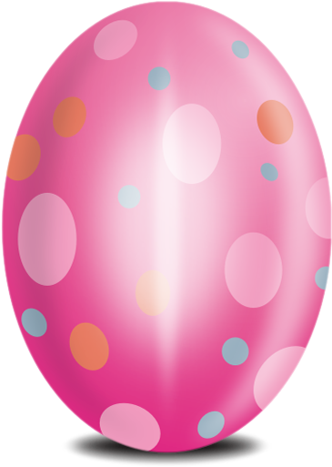 Egg Pink Icon - Easter (512x512)