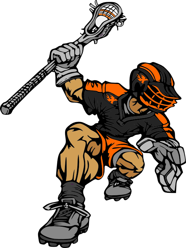 Boys Lax Player - Wallmonkeys Wall Decals Wallmonkeys Lacrosse Player (601x800)