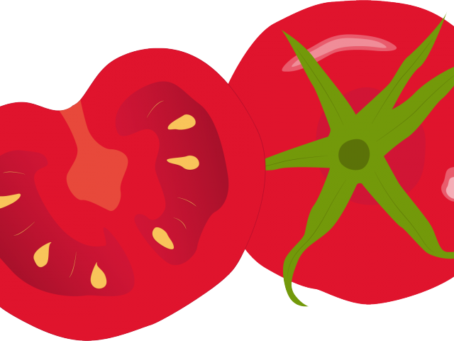 Tomato Clipart Tomatto - Red (640x480)