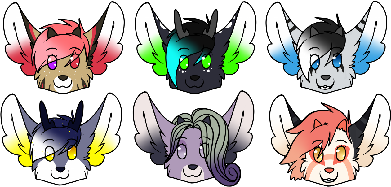 Fennecolt Buttons - Cartoon (1280x624)