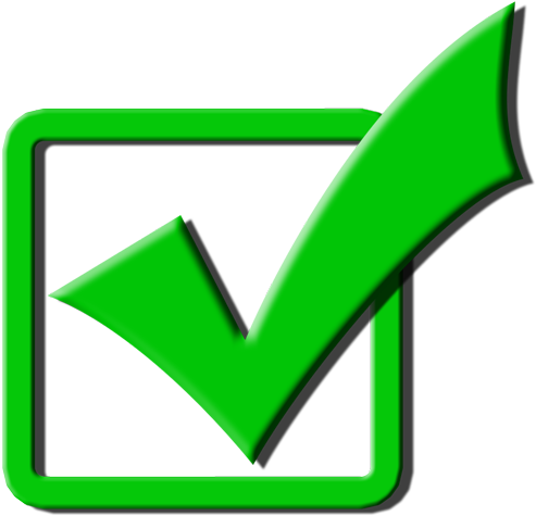 Check Clipart Double Check - Ames (500x483)