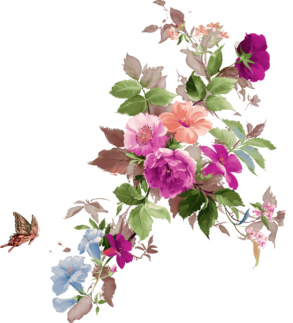 Max Backgrounds - Craft Premier Rice Paper For Decoupage. Russian Flowers (1000x1102)