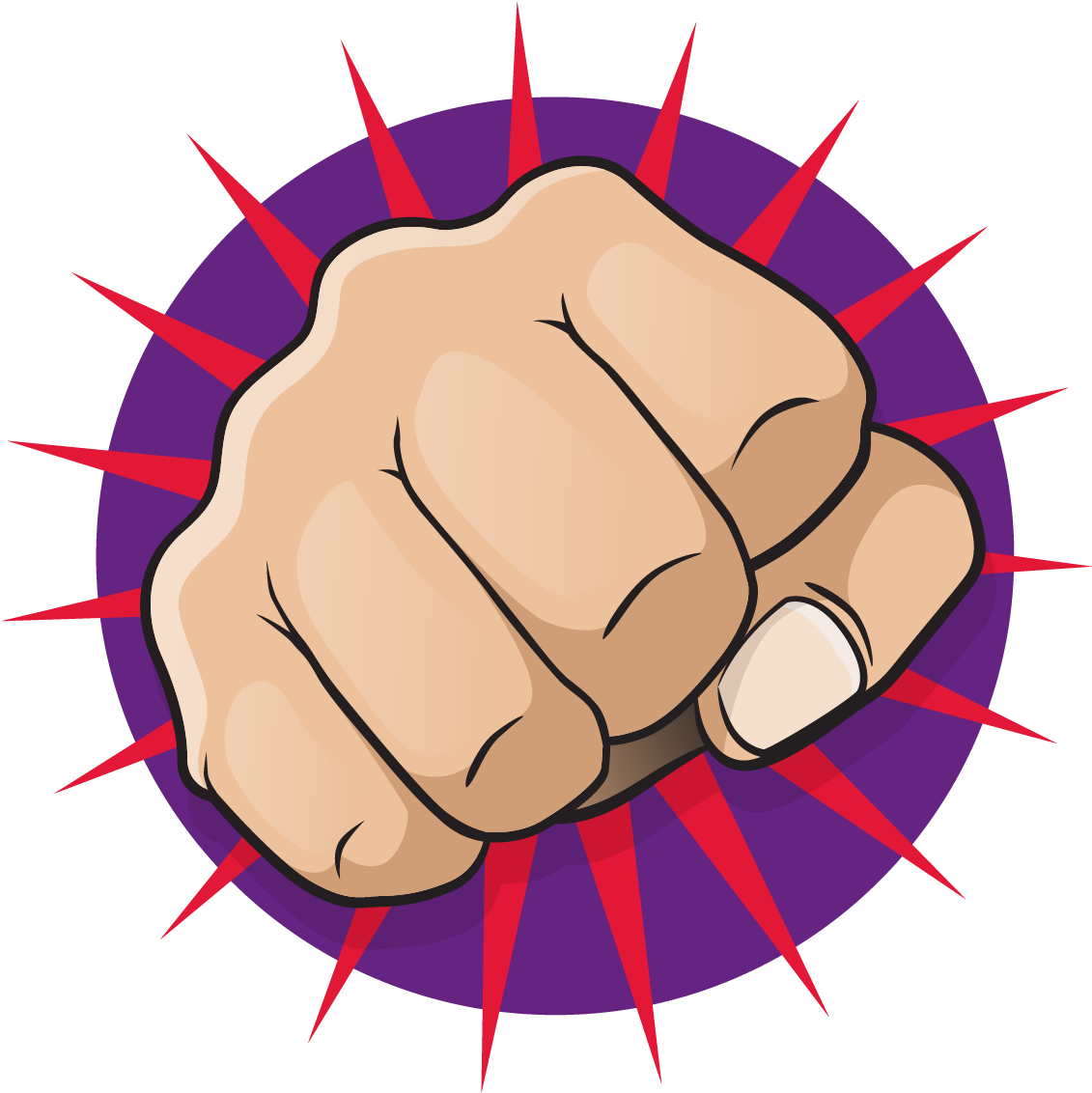 Pack A Punch Clipart (1192x1183)