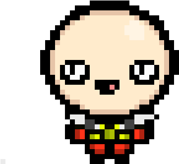One Punch Man - Pixel Art (400x430)