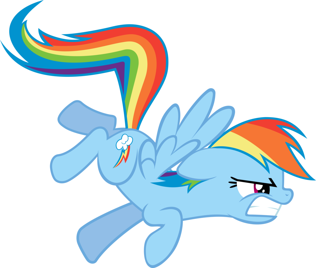 Mlp Angry Rainbow Dash (1024x869)