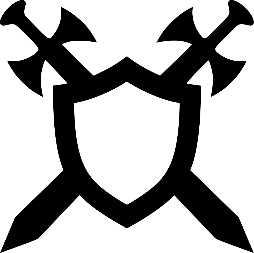 Shield And Swords Comments - Sword (981x980)