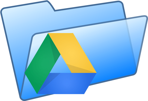 Google Drive Folder Png (614x422)