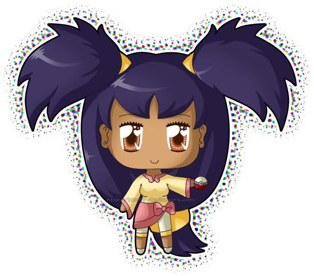 Pokemon Iris Cute Chibi (630x550)