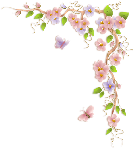 Two - Hojas Decoradas Para Caratula (467x515)