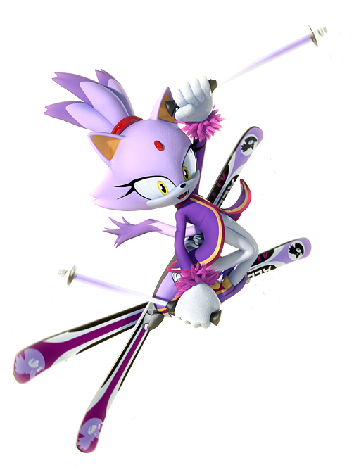 Blaze - Mario And Sonic At The Sochi 2014 Olympic Winter Games (503x675)