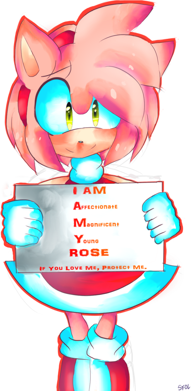 Cute Amy - Cartoon (639x1250)