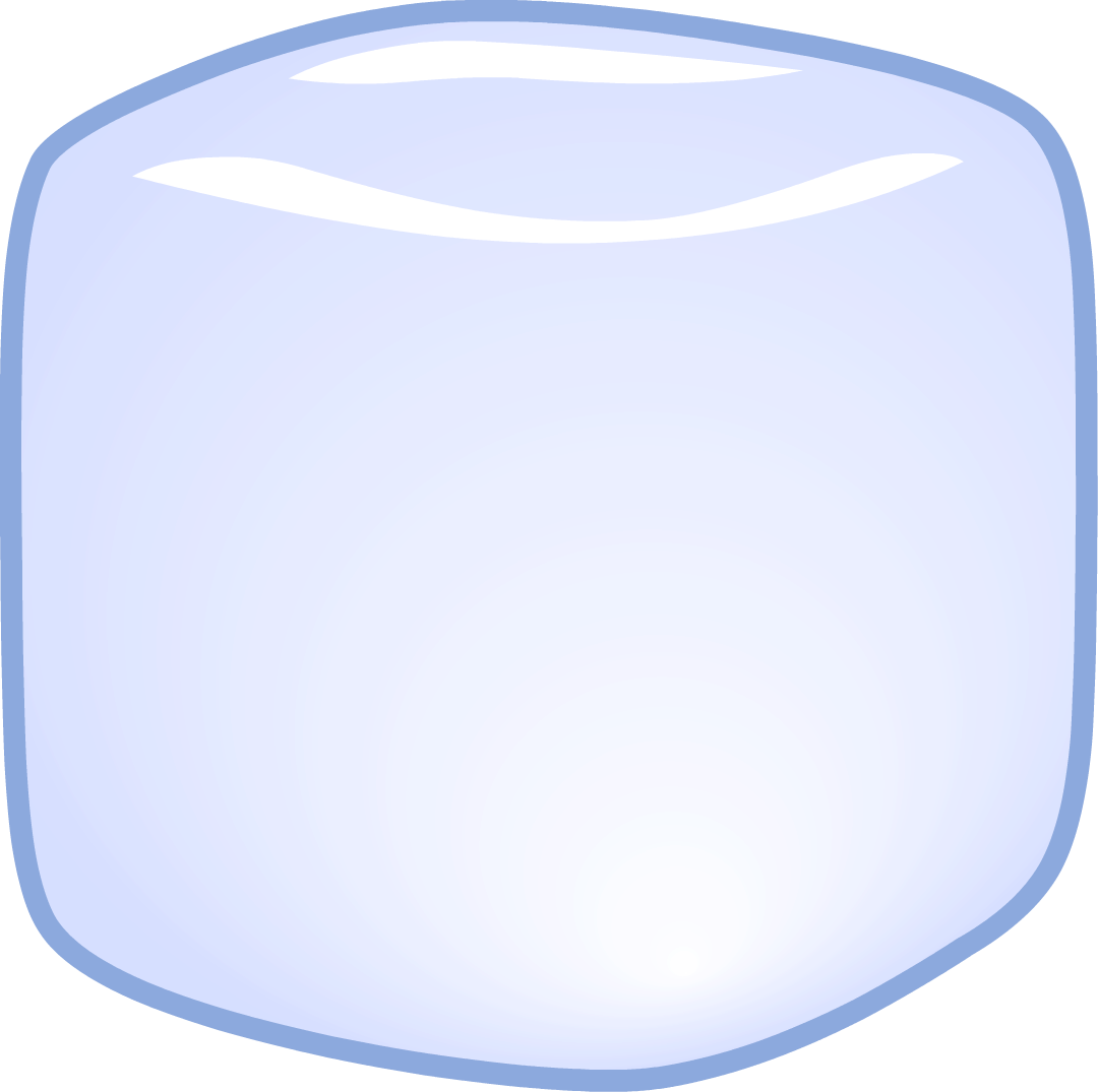 Ice Cube Angled - Bfb Ice Cube Asset (1080x1075)