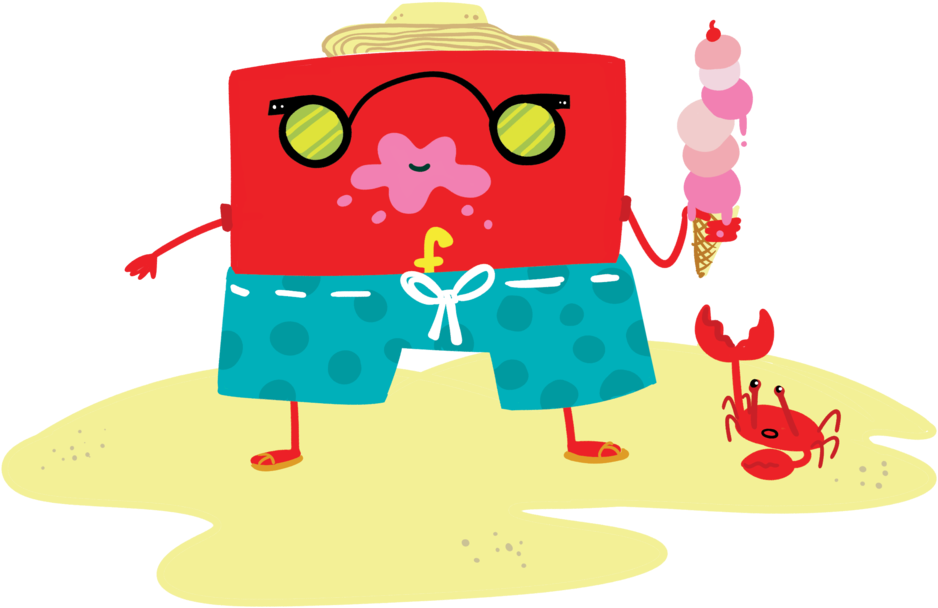 Summer-pat - Illustration (1000x929)