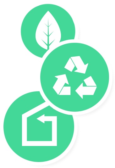Recycle - Reuse - Repurpose - Emblem (366x534)
