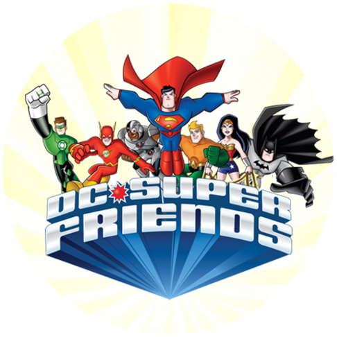 Dc Comics - Dc Super Friends Clipart (486x486)