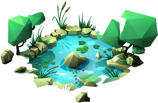 Low Poly 3d Computer Graphics Video Game Polygon Illustration - Low Poly Game Design (700x525)