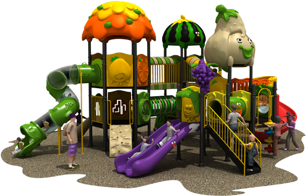 Фруктовый Сад Tf3033a - Playground Slide (610x546)
