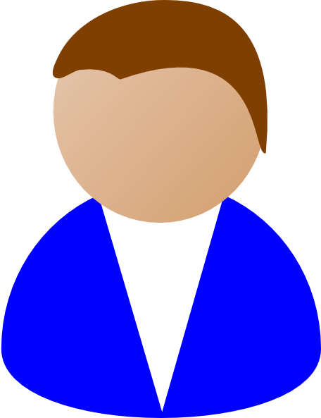 Clipart Blue Collar Worker (456x593)